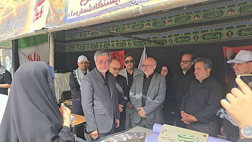 تداوم ارائه خدمت بی‌نظیر به عزاداران تشییع امام شهید در مواکب بیمه ایران